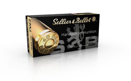 Náboj Sellier & Bellot .40 S&W, 165gr/10,7g, FMJ