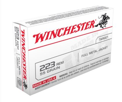 Náboj Winchester .223 Rem, 55gr/3,6g, FMJ