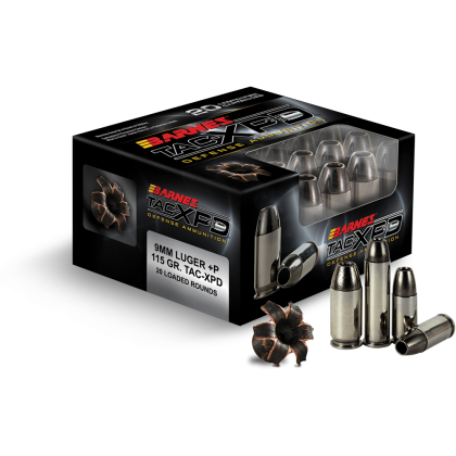 Náboj Barnes .45 ACP A-I TAC-XPD, 185gr/12g, TAC-XP