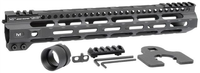 Předpažbí Midwest Industries M-LOK AR-15 Combat Rail Lightweight Series, 12,625