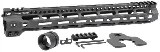Předpažbí Midwest Industries M-LOK AR-15 Combat Rail Lightweight Series, 14