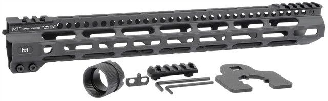 Předpažbí Midwest Industries M-LOK AR-15 Combat Rail Lightweight Series, 15