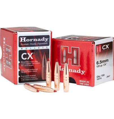 Střela Hornady 6,5mm/.264 , 120gr/7,8g, CX