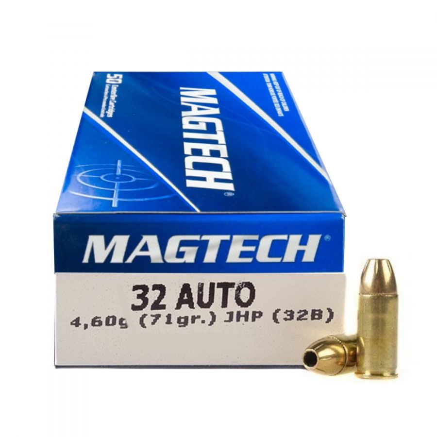 Náboj Magtech 7,65 mm Br., 71gr/4,6g, JHP