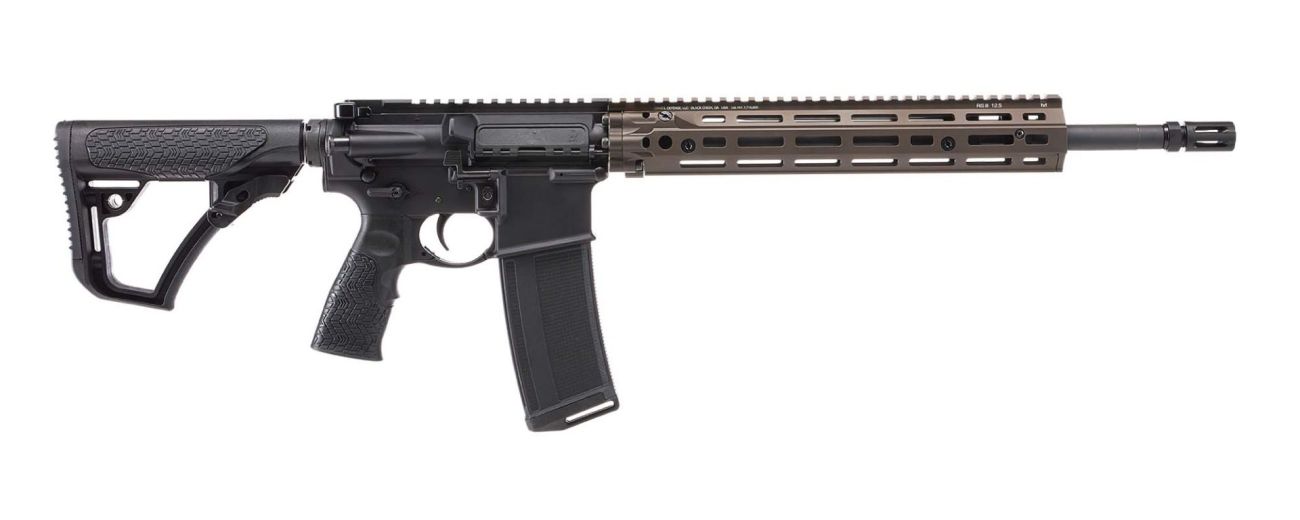 Samonabíjecí puška Daniel Defense DD4 RIII, Black/FDE