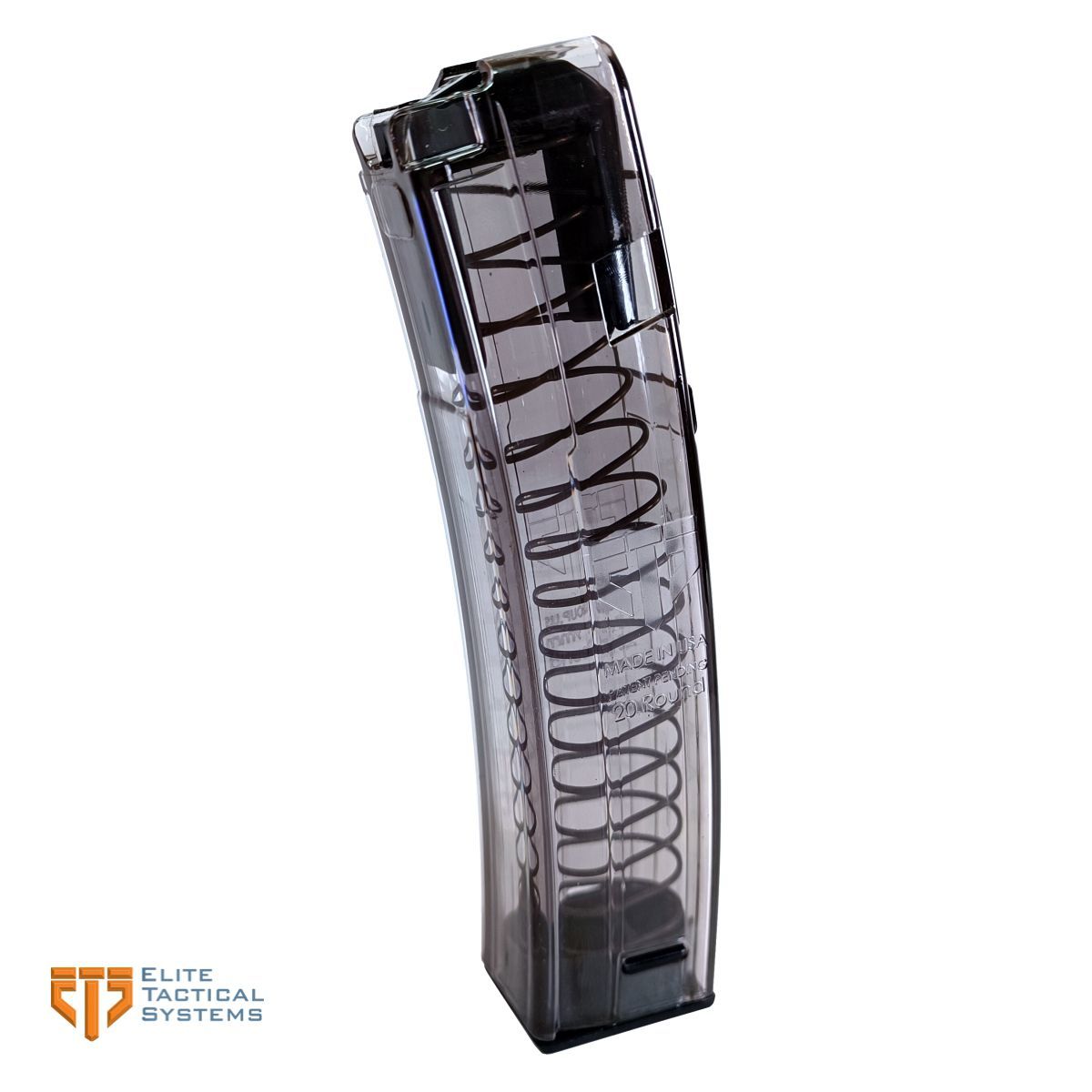 Zásobník ETS pro H&K MP5, 9 mm Luger, 20 nábojů