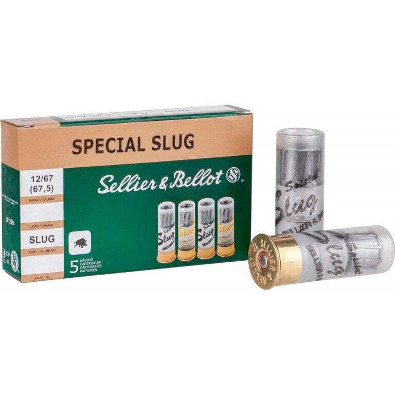 Náboj Sellier & Bellot 12/65 Special Slug, 32g