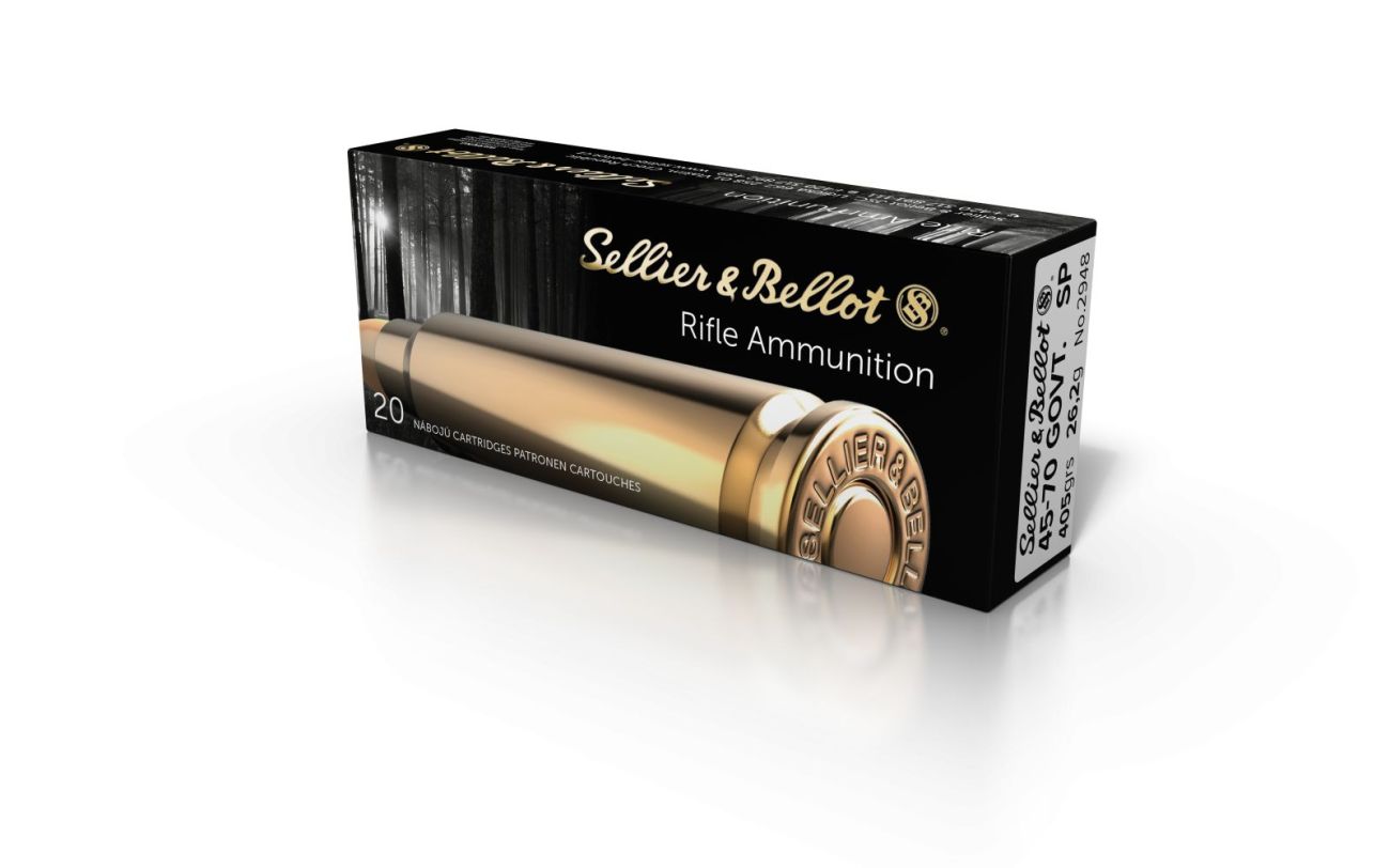 Náboj Sellier & Bellot .45-70 Govt., 405gr/26,2g, SP