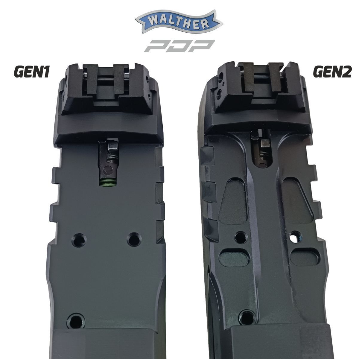 Destička pro montáž kolimátoru pro Walther PDP Gen2