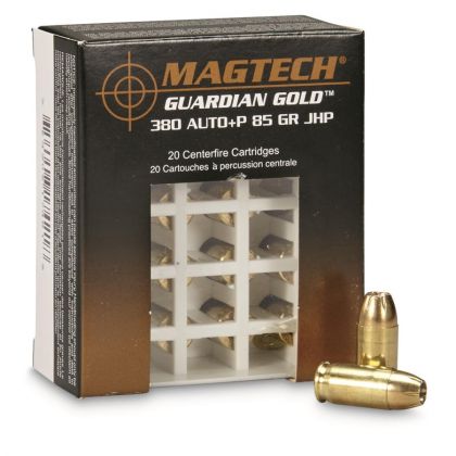 Náboj Magtech 9 mm Br. +P Guardian Gold, 85gr/5,5g, JHP