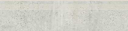 Schodovka Cersanit Newstone light grey mat rektifikovaná 30x120 OD663-071