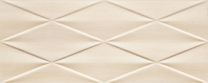 Obklad Tubadzin Nursa ecru struktura lesk rektifikovaný 30x75