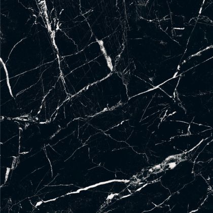 Dlažba Epicentr Marquina black mat rektifikovaná 60x60