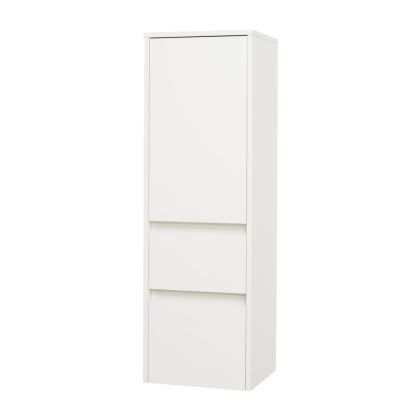 Mereo Opto koupelnová skříňka vysoká 125 cm, pravé otevírání, bílá
