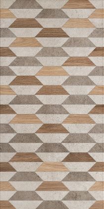 Dekor Dover Graphite Geo 60,8x30,8 cm