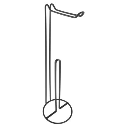 Drátěný držák toaletního papíru, černá barva