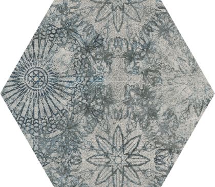 Obklad Sweet Grey Heksagon STR. Lesk 19,8x17,1 cm