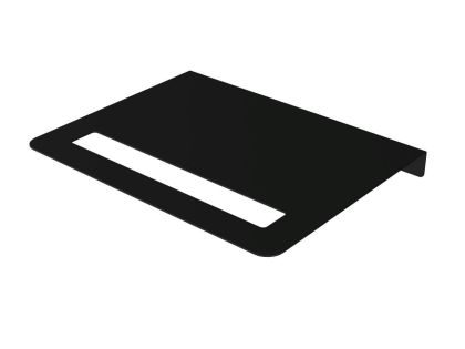 Polička k elektrickým sušákům ESCADA 1 a 2 Barva - C31 černá matná, Rozměr A - 38 cm