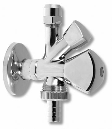 Kombinovaný rohový ventil 1/2