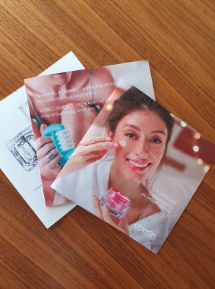 Marketing - Eberlin - Produktový leták 20x20cm