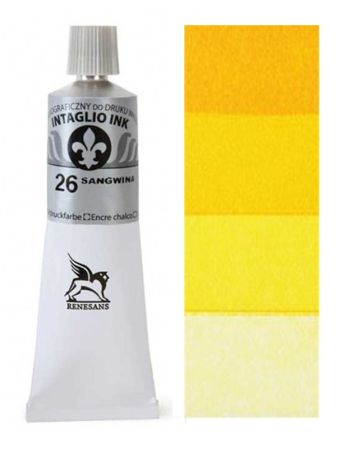 Grafická barva Renesans 60ml – 12 Žluť tmavá