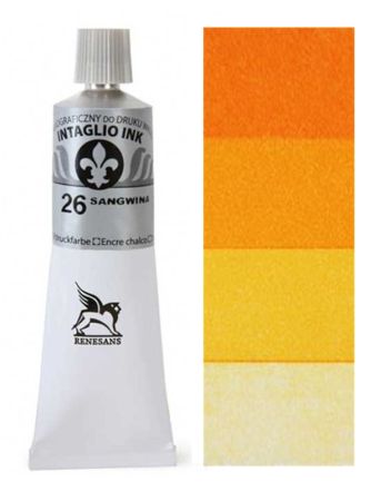 Grafická barva Renesans 60ml – 14 Oranžová