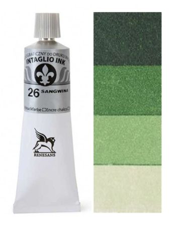 Grafická barva Renesans 60ml – 42 Zeleň zlatá