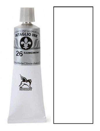 Grafická barva Renesans 60ml – 60 Bílá titanová