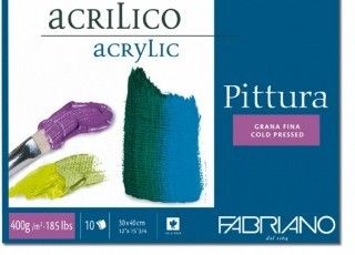 Blok pro malbu Fabriano Pittura 400g