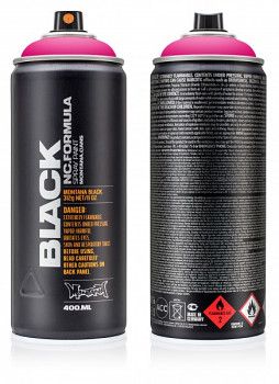 Barvy ve spreji Montana black 400ml