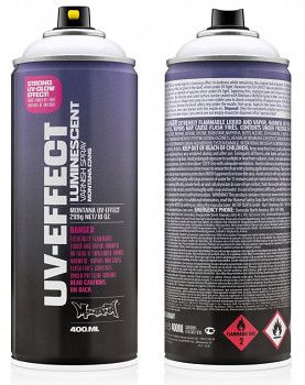 Luminiscenční UV barva ve spreji Montana 400ml