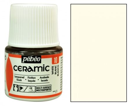 Barva na keramiku Ceramic 45ml – 10 bílá