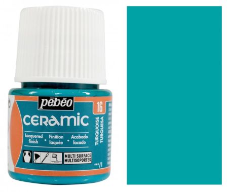 Barva na keramiku Ceramic 45ml – 16 tyrkysová