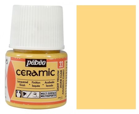 Barva na keramiku Ceramic 45ml – 33 žlutá světlá