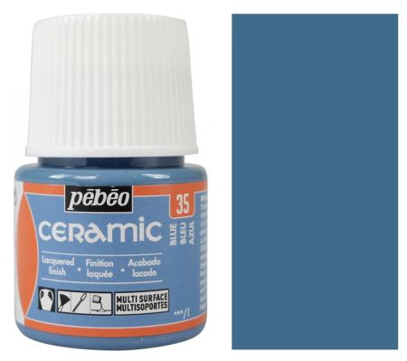 Barva na keramiku Ceramic 45ml – 35 modrá