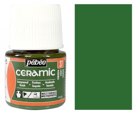 Barva na keramiku Ceramic 45ml – 37 zelená