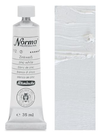 Olejová barva Norma 35ml – 110 transparent white
