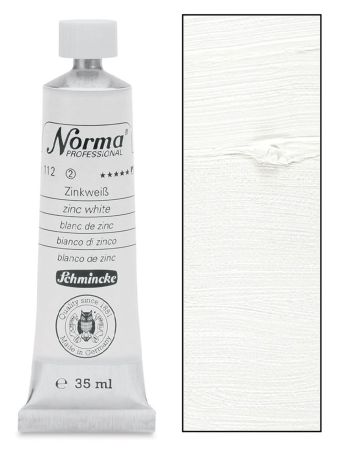 Olejová barva Norma 35ml – 114 titanium white