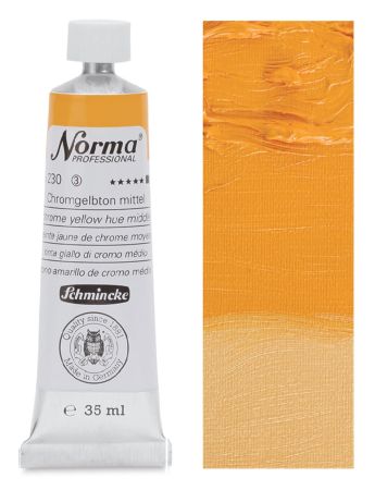 Olejová barva Norma 35ml – 230 chrome yellow hue medium