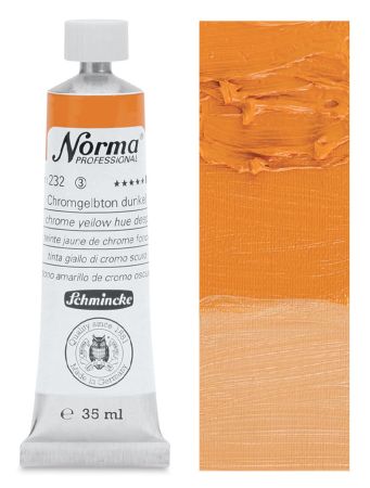 Olejová barva Norma 35ml – 232 chrome yellow hue deep