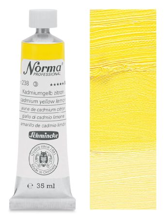 Olejová barva Norma 35ml – 238 cadmium yellow lemon