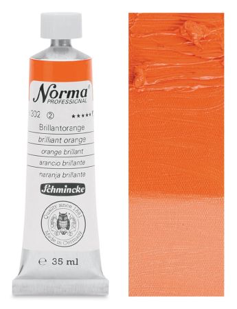 Olejová barva Norma 35ml – 302 brilliant orange