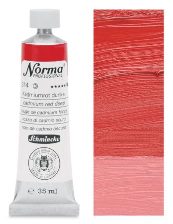 Olejová barva Norma 35ml – 314 cadmium red deep