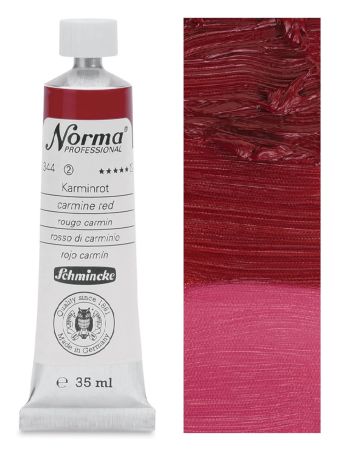 Olejová barva Norma 35ml – 344 carmine red
