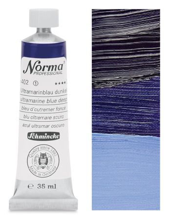 Olejová barva Norma 35ml – 402 ultramarine blue deep