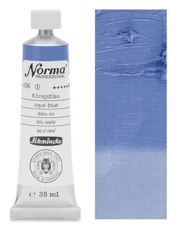 Olejová barva Norma 35ml – 406 royal blue