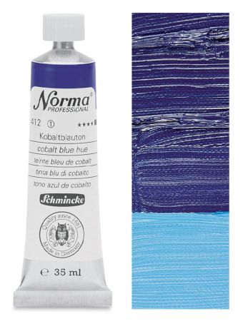Olejová barva Norma 35ml – 412 cobalt blue hue