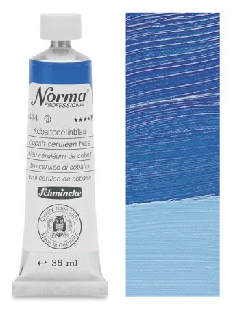 Olejová barva Norma 35ml – 414 cobalt cerulean blue