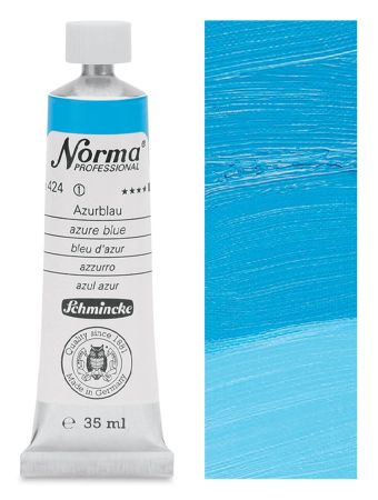 Olejová barva Norma 35ml – 424 azure blue