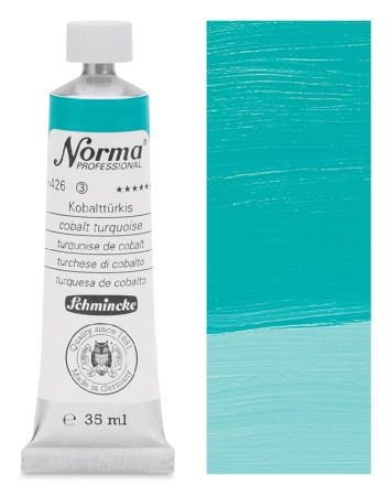 Olejová barva Norma 35ml – 426 cobalt turquoise